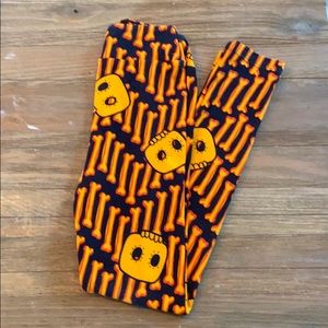 Girls LuLaRoe Halloween leggings